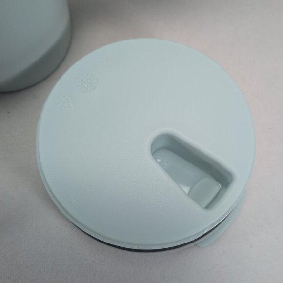 Iron Flask Copilot Tumbler Water Bottle Light Blue 40 Oz Set 2 Lids With Box NOB - Picture 10 of 13